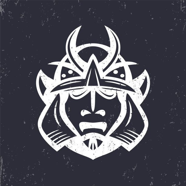 武士头盔日本面甲图片下载