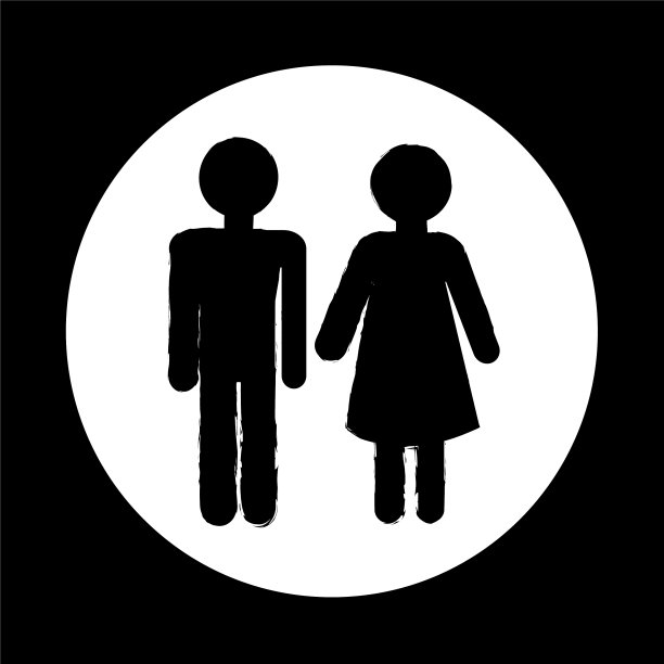 男人和女人的图标图片下载