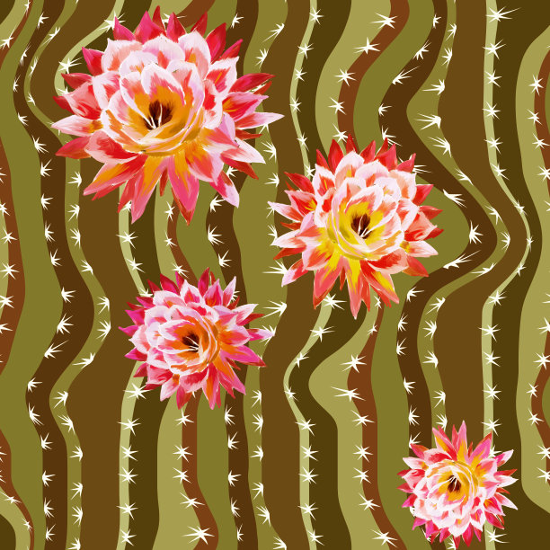 植物无缝模式图片下载