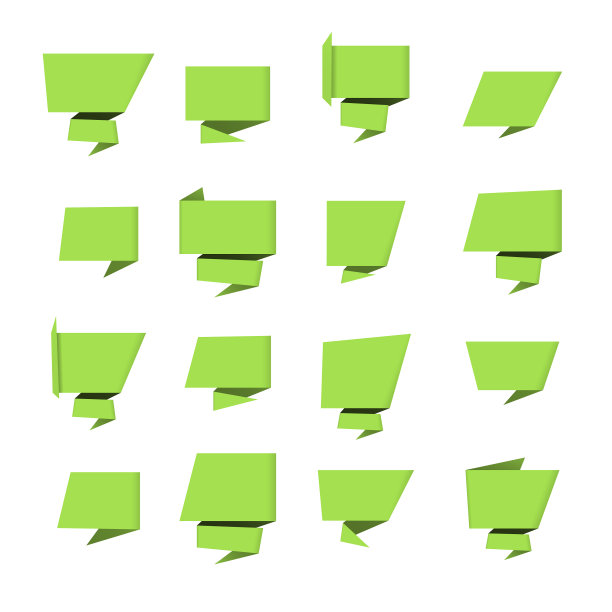 泡沫言论绿色图片下载