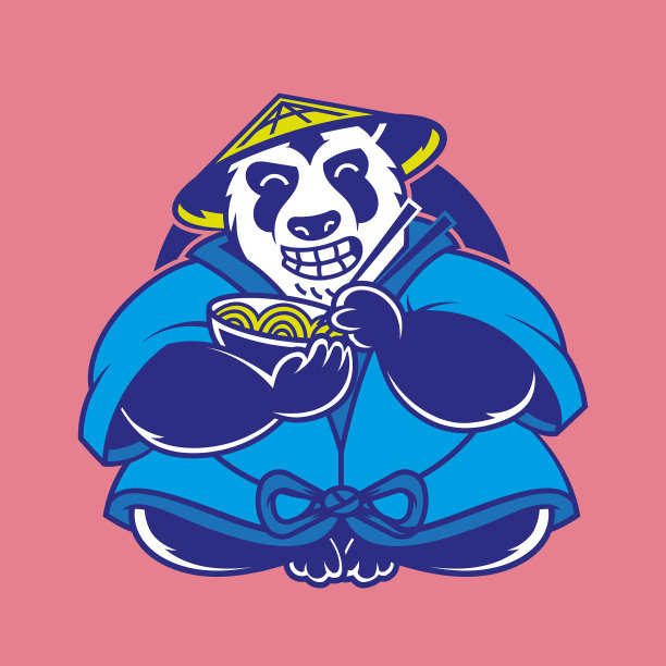 熊猫的标志图片下载