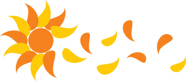 太阳花朵流动图片下载