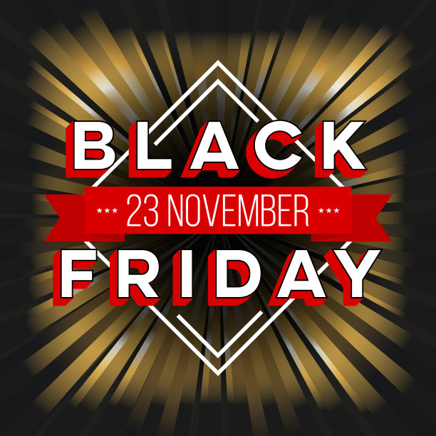 抽象的黑色星期五销售布局图片下载