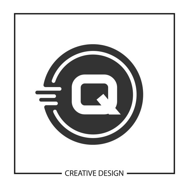 字母Q Logo模板设计图片下载