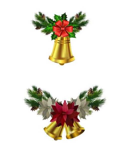 圣诞元素为您的设计图片下载