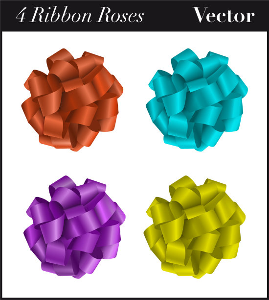 四个带玫瑰图片下载
