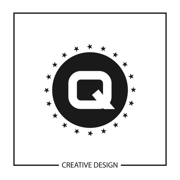 字母Q Logo模板设计图片下载