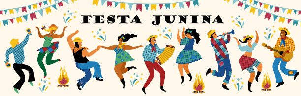 节日朱尼纳模板横幅图片下载