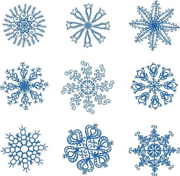 雪花组图片下载