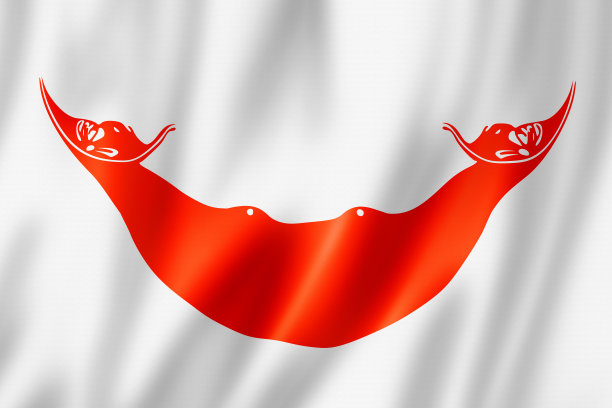 Rapanui，复活节岛旗帜，智利图片下载