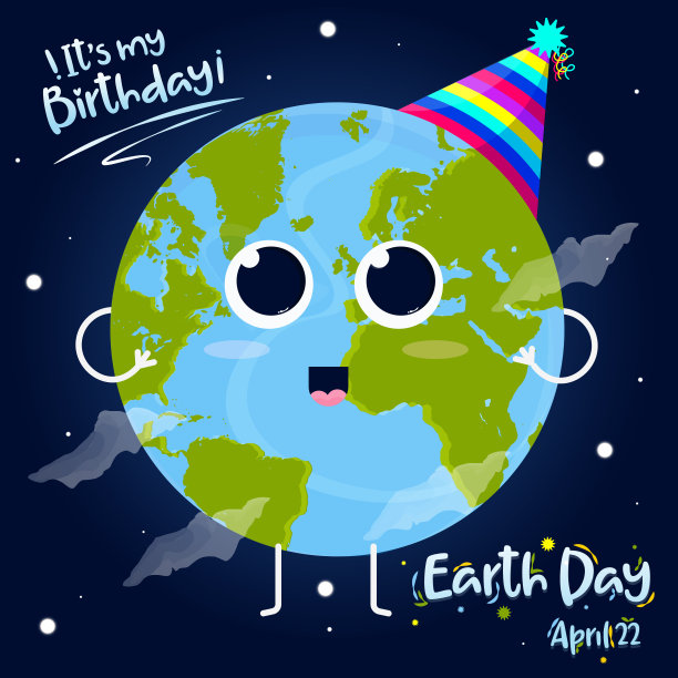 地球日的海报图片下载