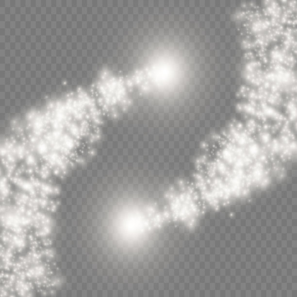 尘埃白色火花。图片下载