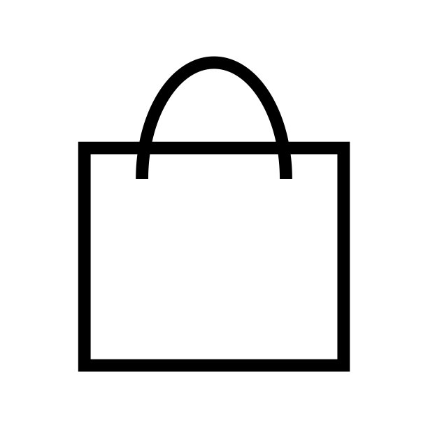 购物袋矢量图标模板图片下载