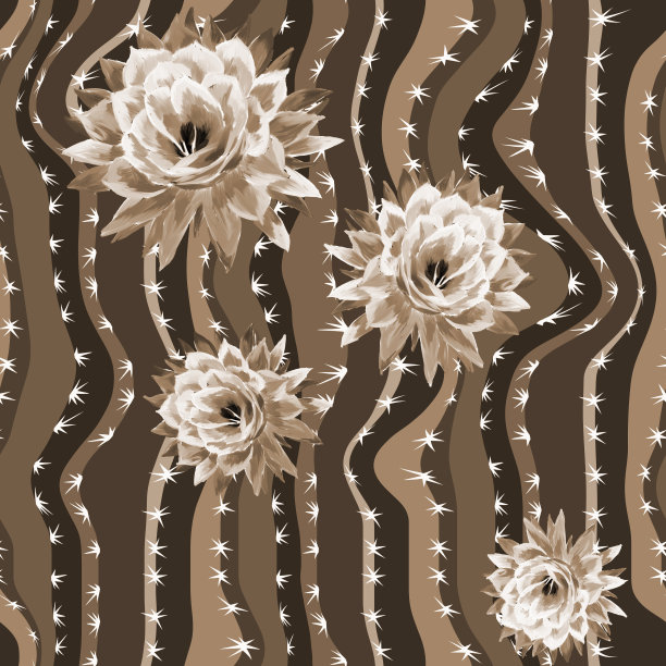 植物无缝模式图片下载