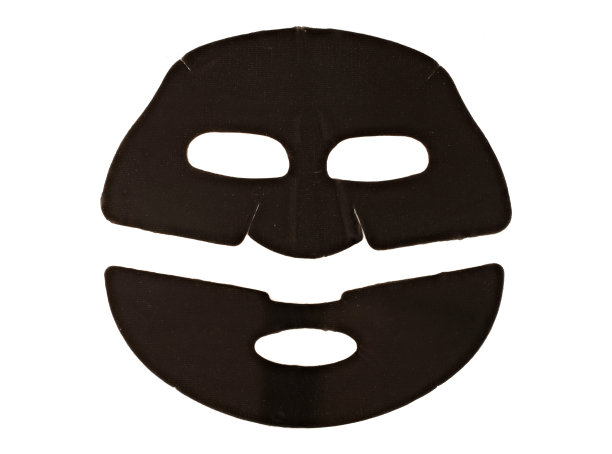 黑色面膜贴片，美白滋润肌肤。图片下载