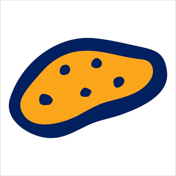 彩色土豆涂鸦素描插图在白色的背景。图片下载