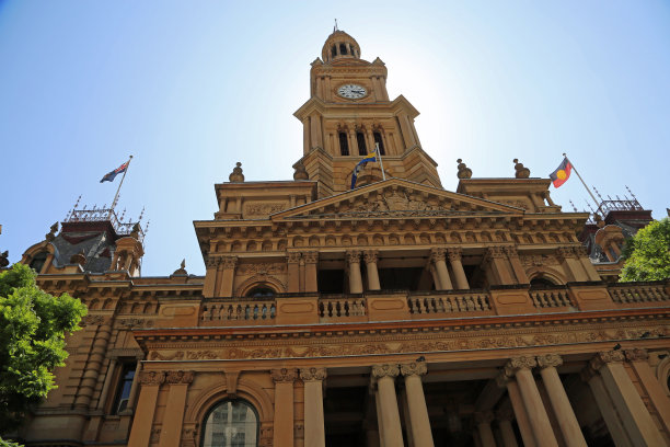 悉尼市政厅，1889年图片下载