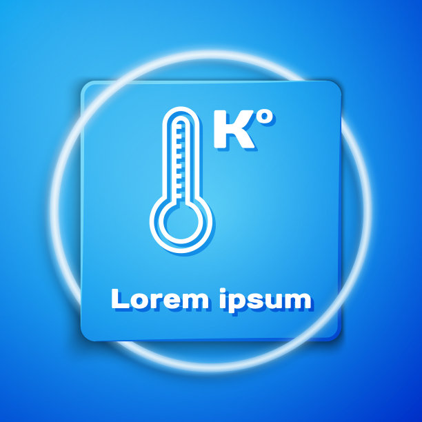 白色气象学温度计测量热量和图片下载