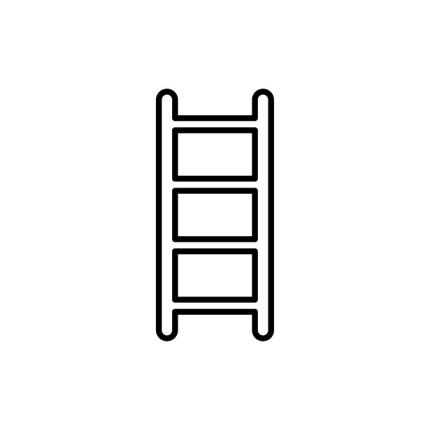 梯形图标矢量插图模板设计流行图片下载