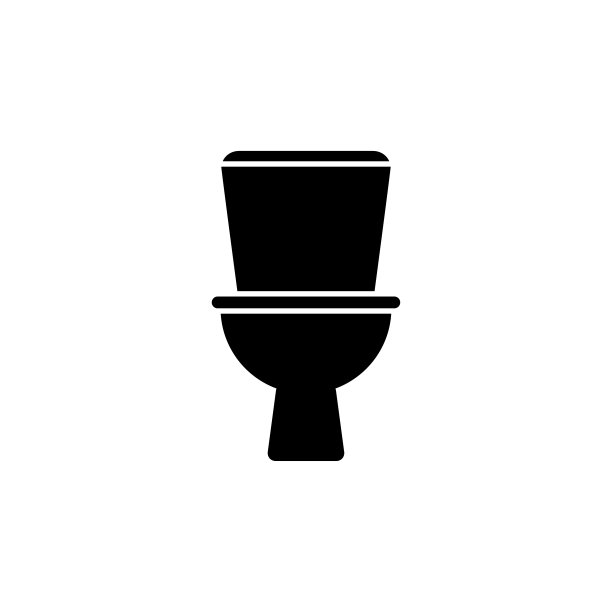 马桶图标矢量插图模板设计流行图片下载