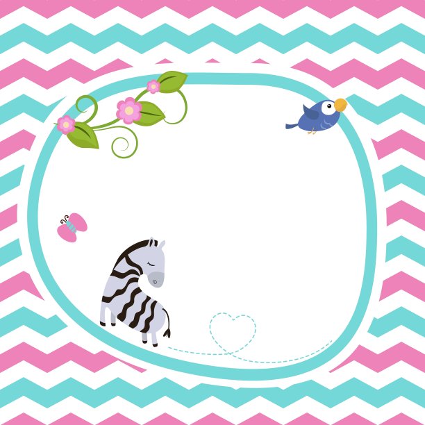 卡片,斑马图片下载