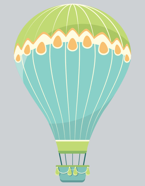 热气球。素材图片