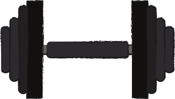 铁健身房举重图片下载