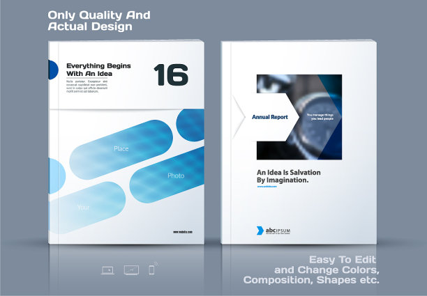 摘要年度报表业务模板图片下载