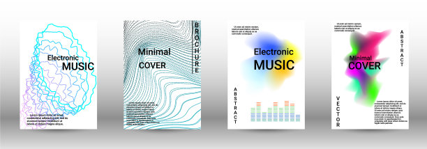 一套现代抽象封面图片下载