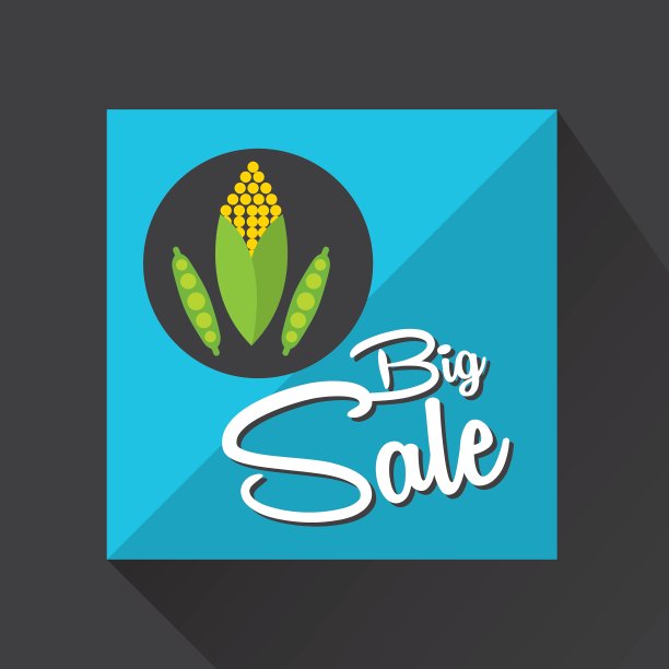 大销售概念棒子豌豆图形图片下载