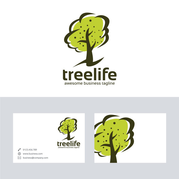树生命标志设计图片下载