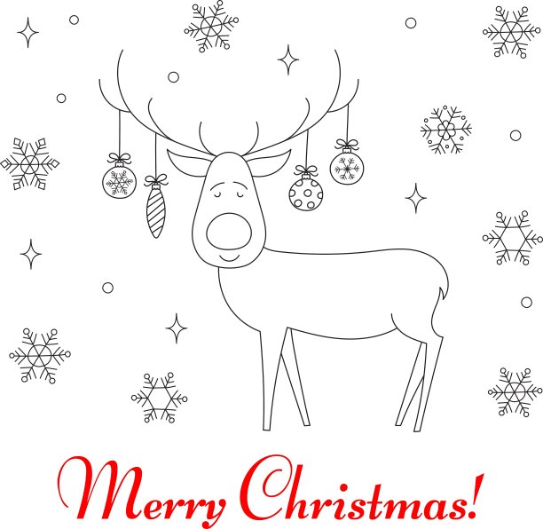 圣诞快乐，并附上新年贺卡图片下载