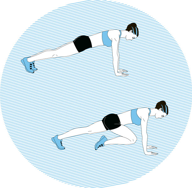 做运动的女孩图片下载