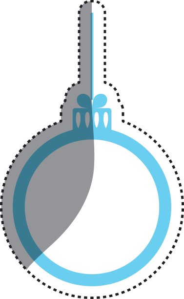 圣诞装饰符号图片下载