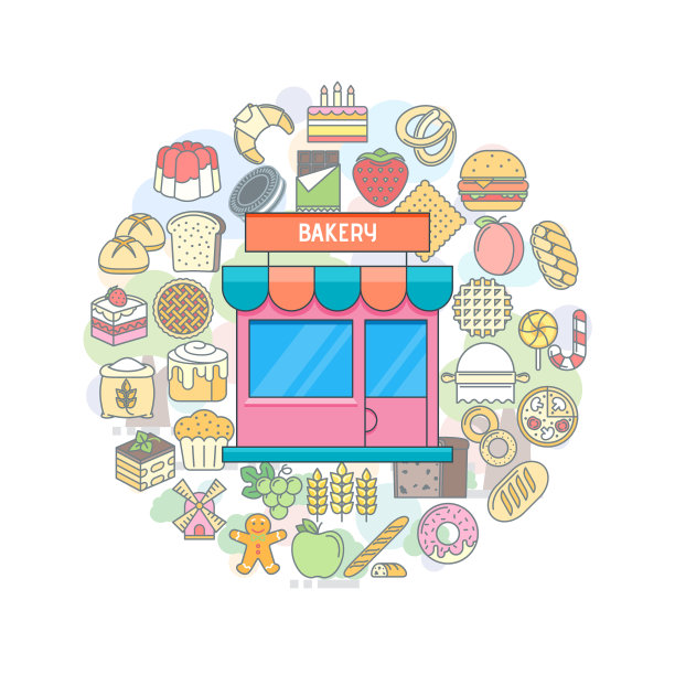 烘焙店横幅图片下载