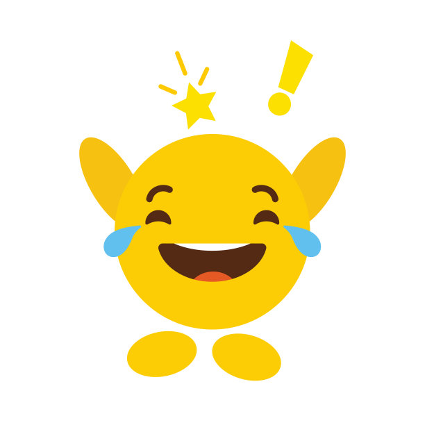 笑的表情符号设计图片下载