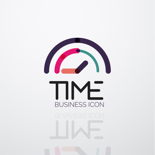 抽象的标志概念时间概念或时钟图片下载