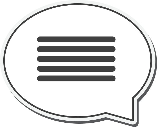 气泡线条消息设计图片下载
