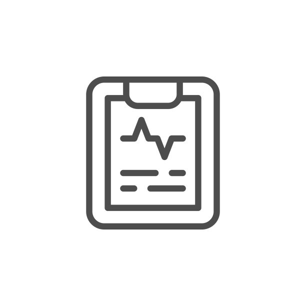 心电图线条图标图片下载