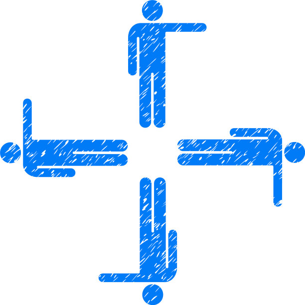 指向男人的垃圾摇滚图标图片下载