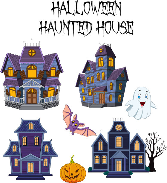 万圣节鬼屋集图片下载
