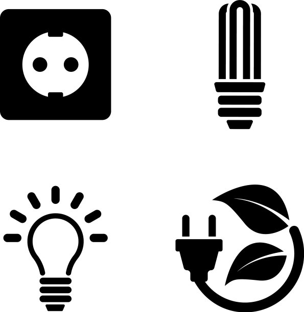 电力简单相关图标图片下载