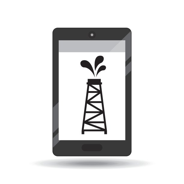 商业石油智能手机产业图片下载