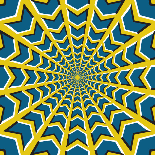 光学背景蓝色箭头呈圆形飞向图片下载