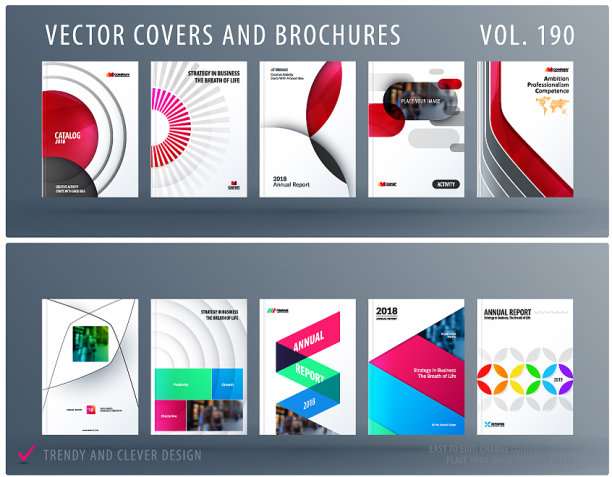 设计一套彩色抽象模板图片下载