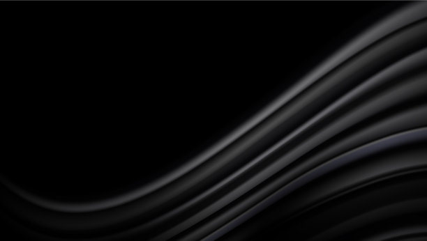 黑色丝绸面料背景图片下载