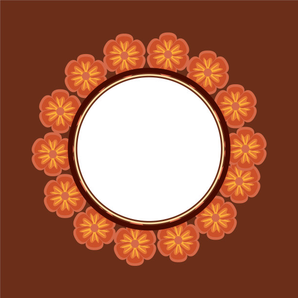 热带花卉设计图片下载