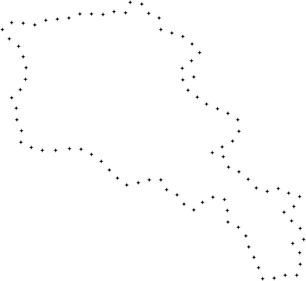 点描亚美尼亚地图图片下载