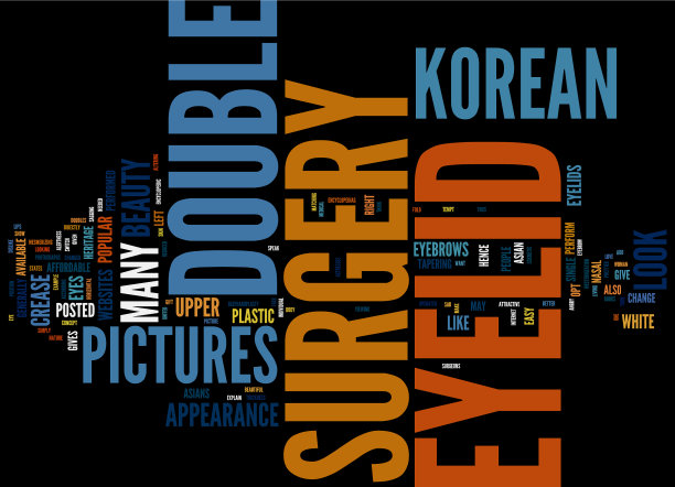 韩国双眼皮手术图片文字图片下载