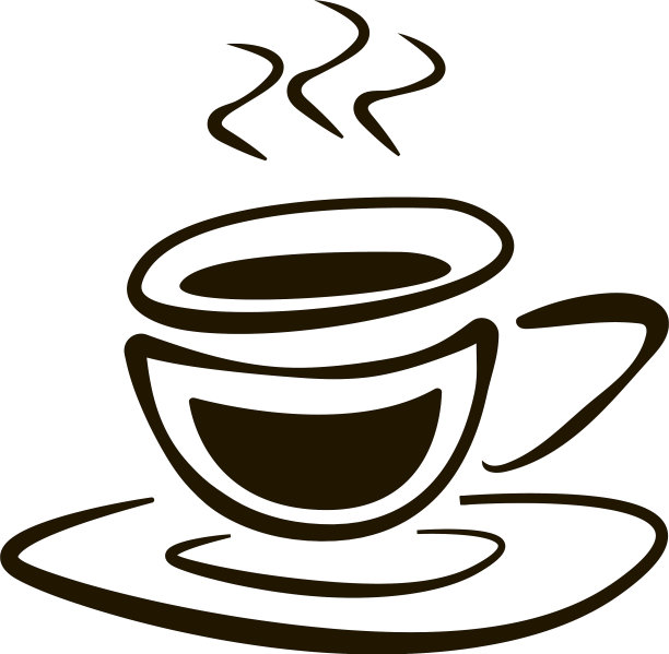 咖啡涂鸦画图片下载